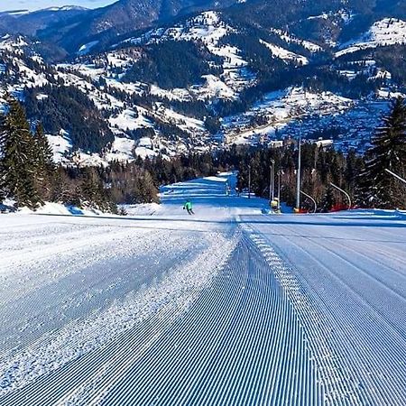 Casa Fantana - La Poalele Muntilor -50 De Metri De Partia Olimpica Villa Statjunea Borsa Bagian luar foto