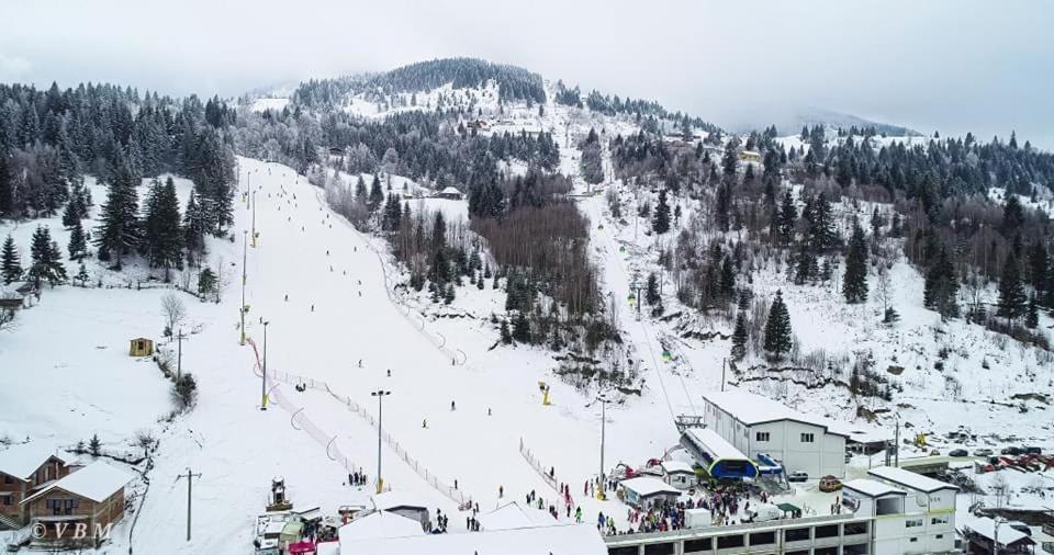 Casa Fantana - La Poalele Muntilor -50 De Metri De Partia Olimpica Villa Statjunea Borsa Bagian luar foto